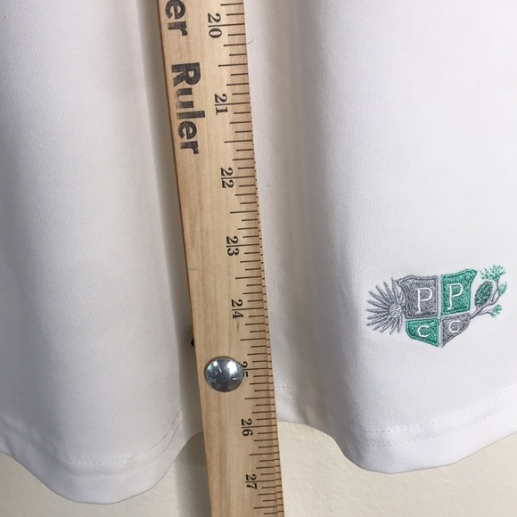 Footjoy ladies baby pique polo golf shirt with sleeves size large - Picture 7 of 11